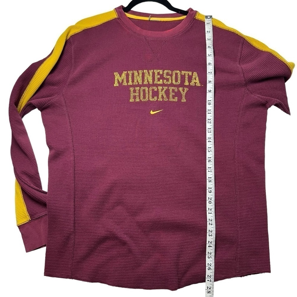 Minnesota Golden Gophers Nike Thermal Long Sleeve Hockey Drawstring Backpack MN - Picture 5 of 11